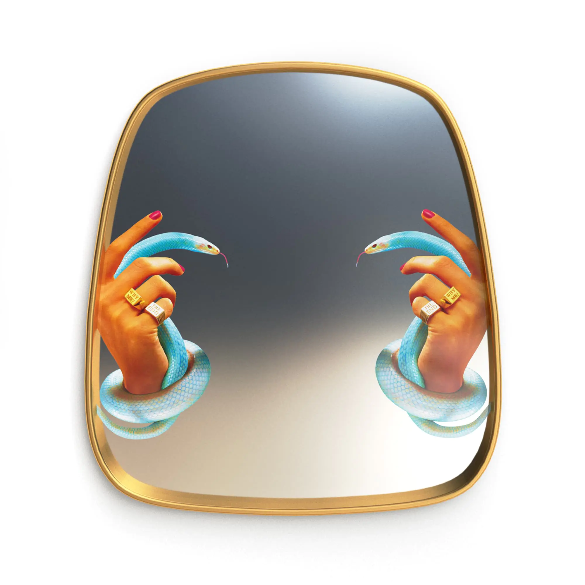 Mirror Gold Frame