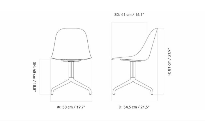 HARBOUR SIDE DINING CHAIR W/SWIVEL