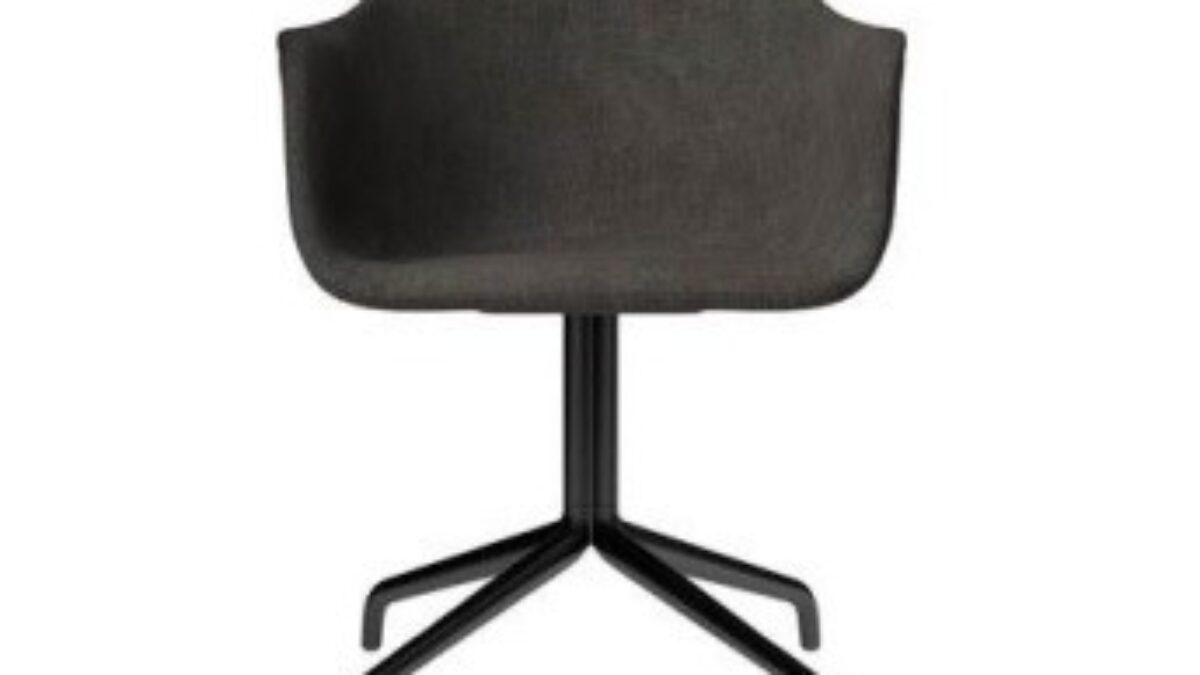 HARBOUR DINING CHAIR, STAR BASE W/SWIVEL, UPHOLSTERED SHELL