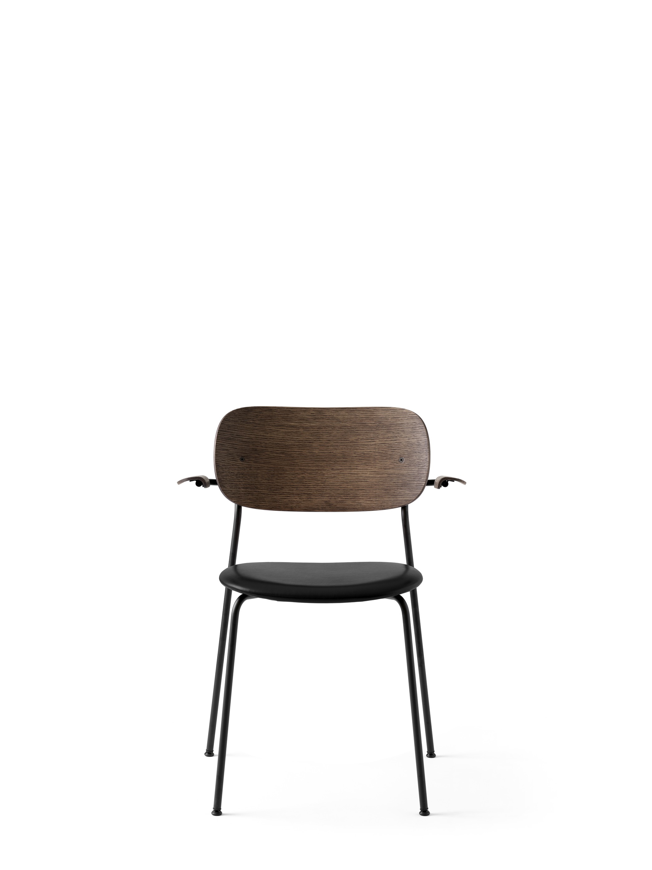 DINING CHAIR W/ARMRES OAK BACK
