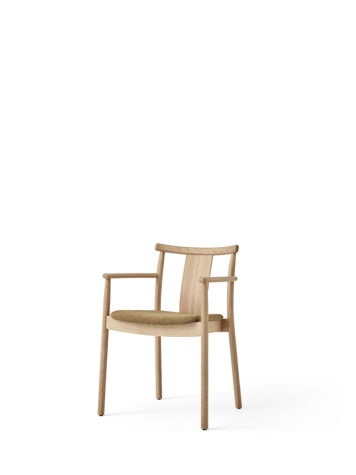 MERKUR DINING CHAIR W/ARMREST UPHOLSTERED SEAT