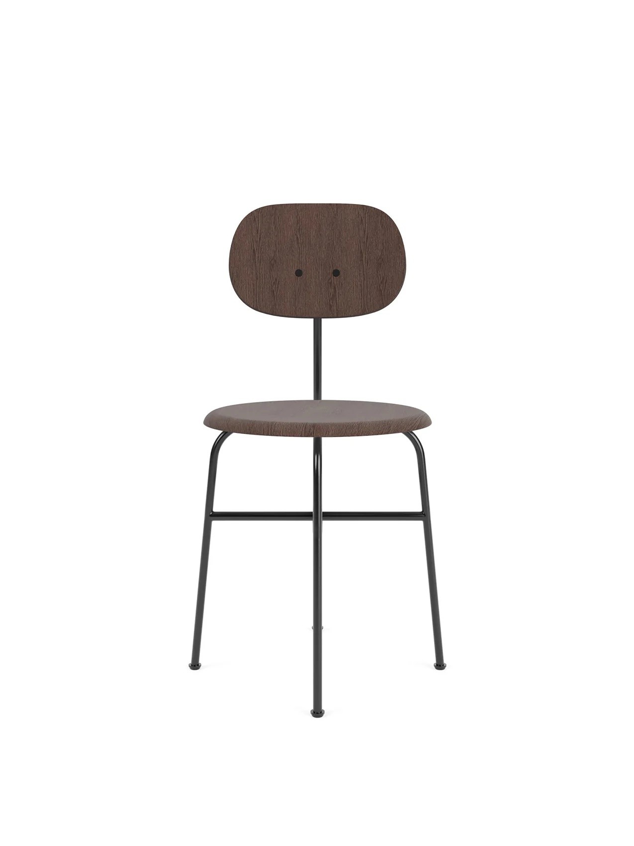 AFTEROOM DINING CHAIR PLUS BLACK BASE, VENEER