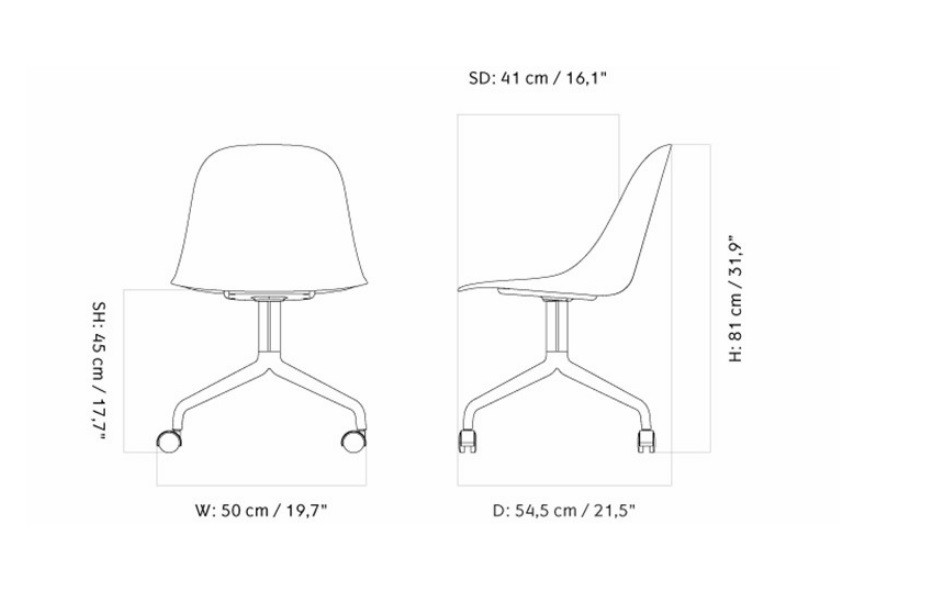 HABOUR SIDE DINING CHAIR PLASTIC