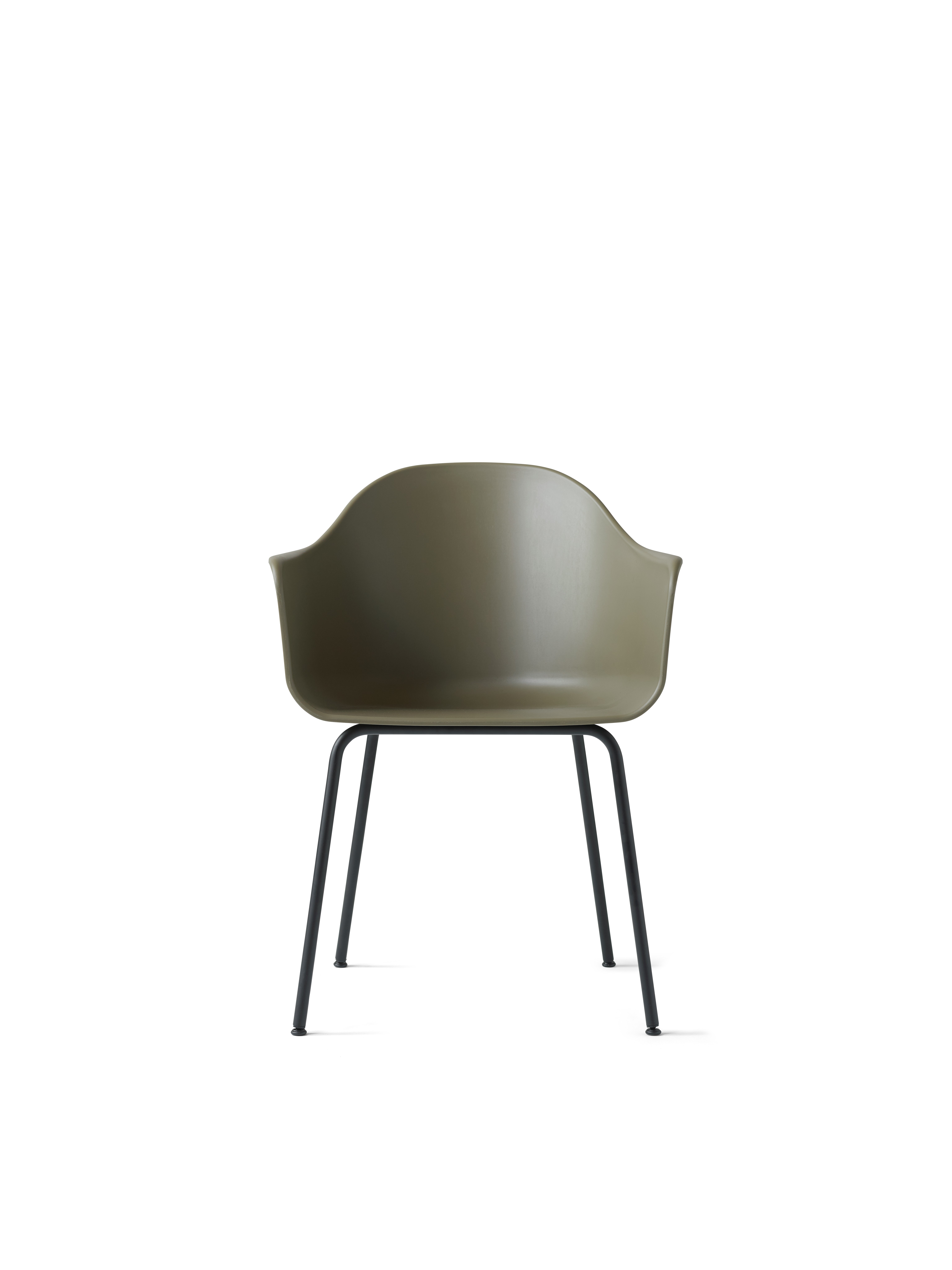 HARBOUR DINING CHAIR, STEEL BASE, PLASTIC SHELL