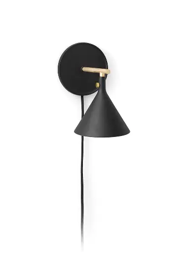 CAST SCONE WALL LAMP W/DIFFUSER
