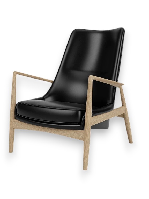SEAL LOUNGE CHAIR HIGH BACK