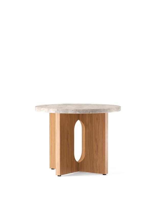 ANDROGYNE SIDE TABLE WOOD BASE