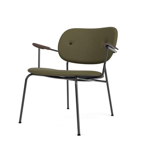 CO LOUNGE CHAIR W/ARMREST, UPHOLSTERED SEAT AND BACK
