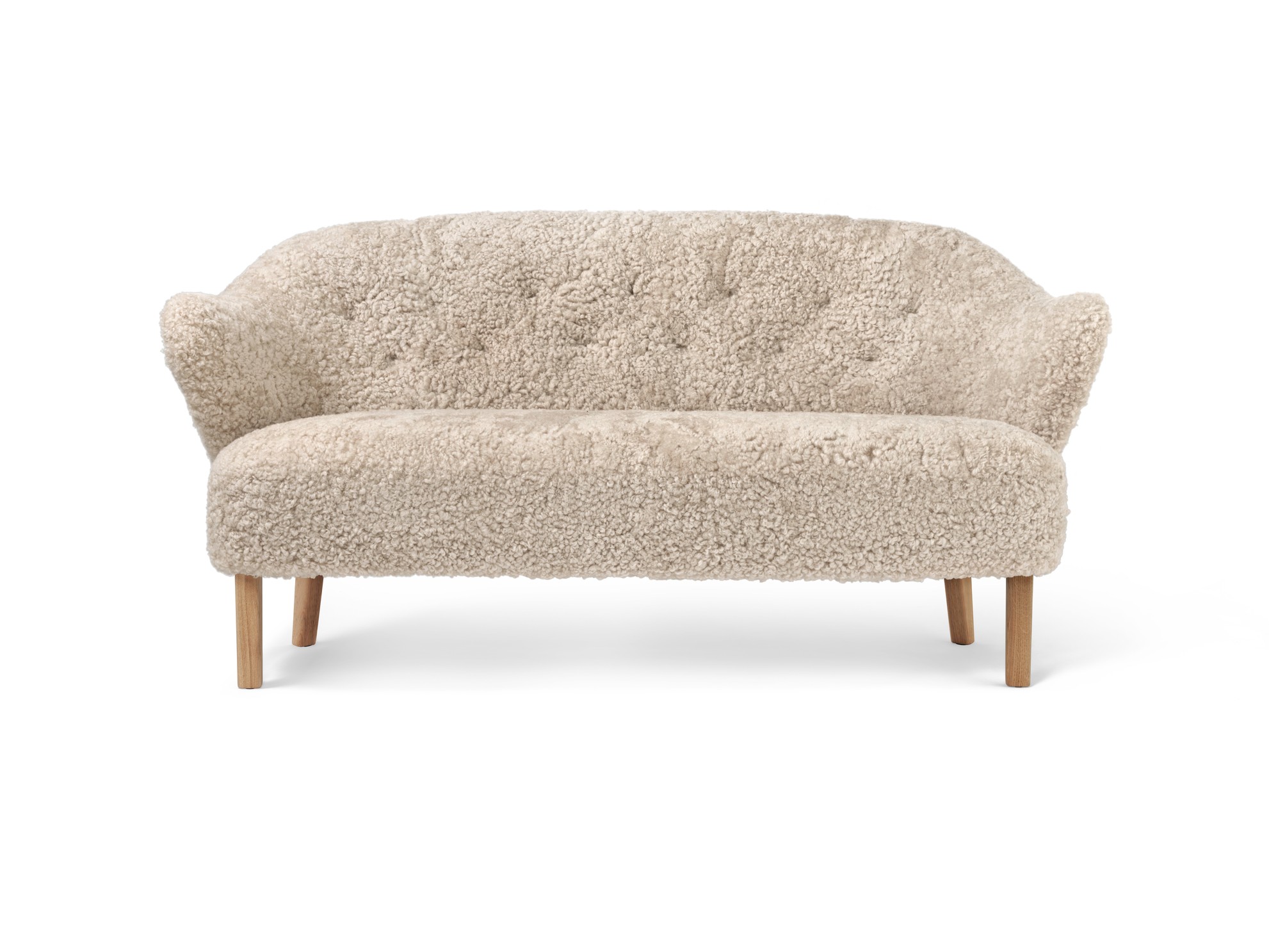 INGEBORG SOFA, W/VEGETAL BUTTONS