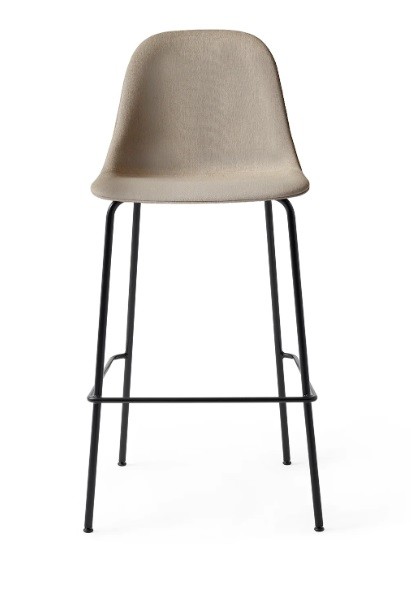 HARBOUR SIDE BAR CHAIR, UPHOLSTERED SHELL