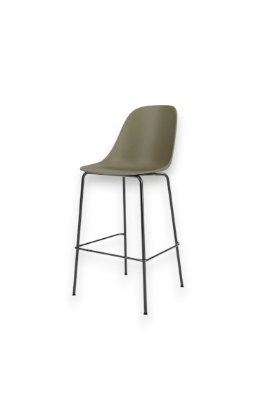HARBOUR SIDE COUNTER CHAIR, PLASTIC SHELL