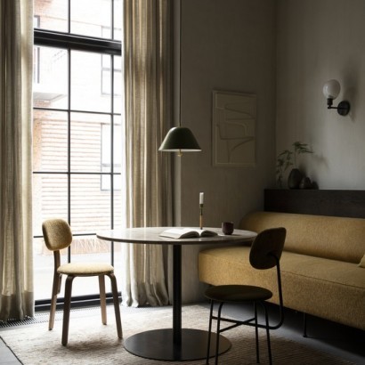 HARBOUR COLUMN DINING TABLE, ROUND BASE