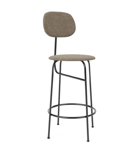 AFTEROOM BAR CHAIR PLUS, UPHOLSTERED SEAT AND BACK