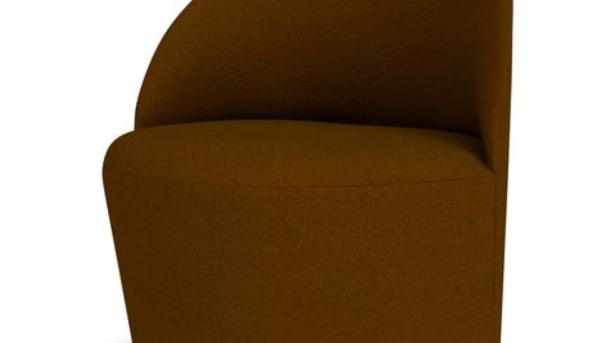 TEAROOM SIDE CHAIR, SWIVEL W/RETURN