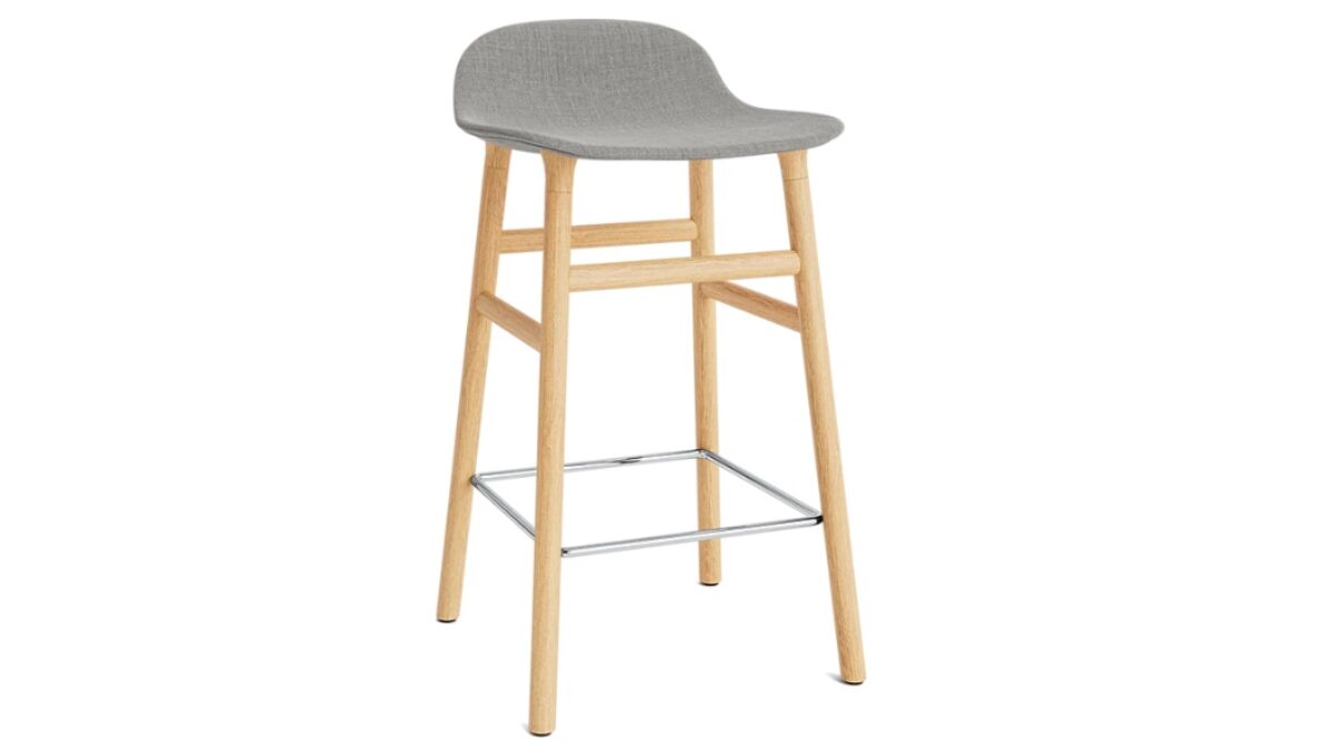 FORM BARSTOOL 65 CM FULL UPHOLSTERY WOOD