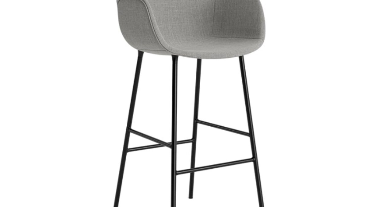 FORM BAR ARMCHAIR 75 CM FULL UPHOLSTERY STEEL