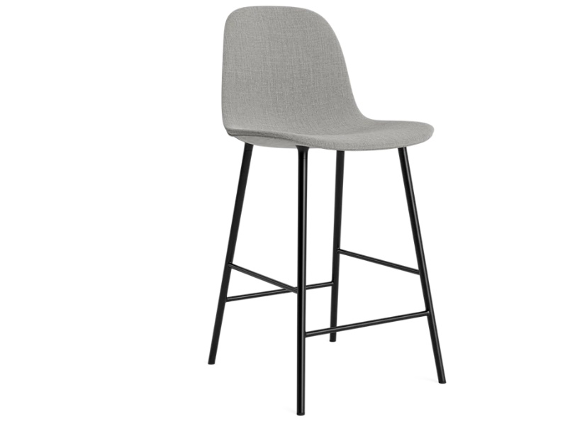 FORM BAR CHAIR 65 CM FULL UPHOLSTERY STEEL