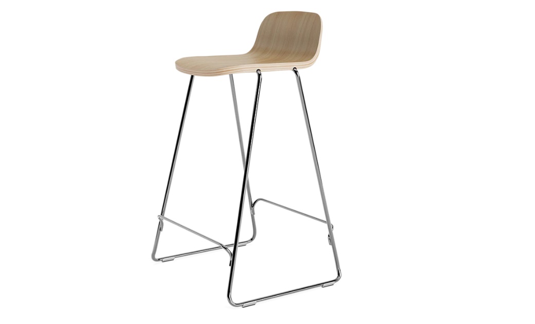 JUST BARSTOOL 65 CM W. BACK STEEL