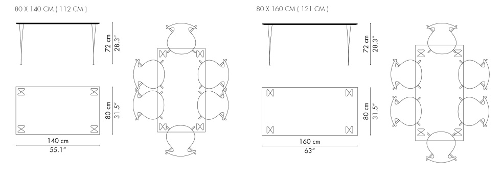 Rectangular Dining Table
