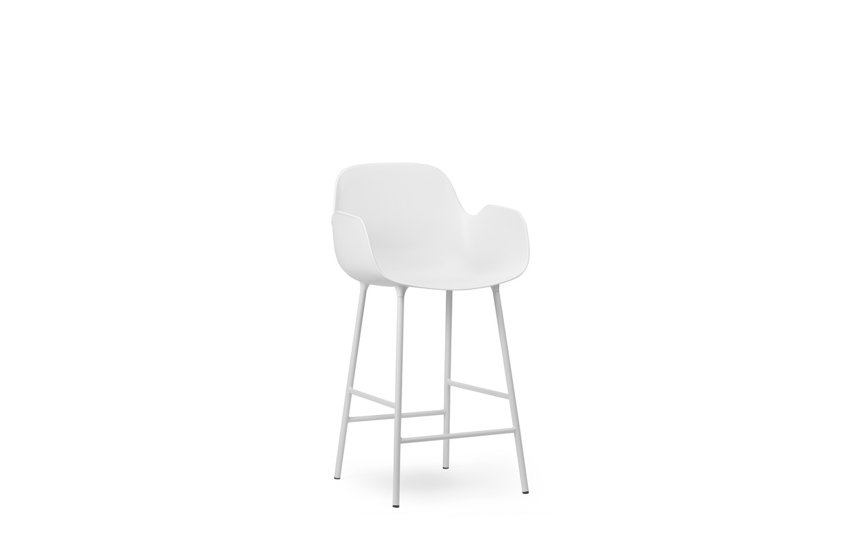 FORM BAR ARMCHAIR 65 CM STEEL