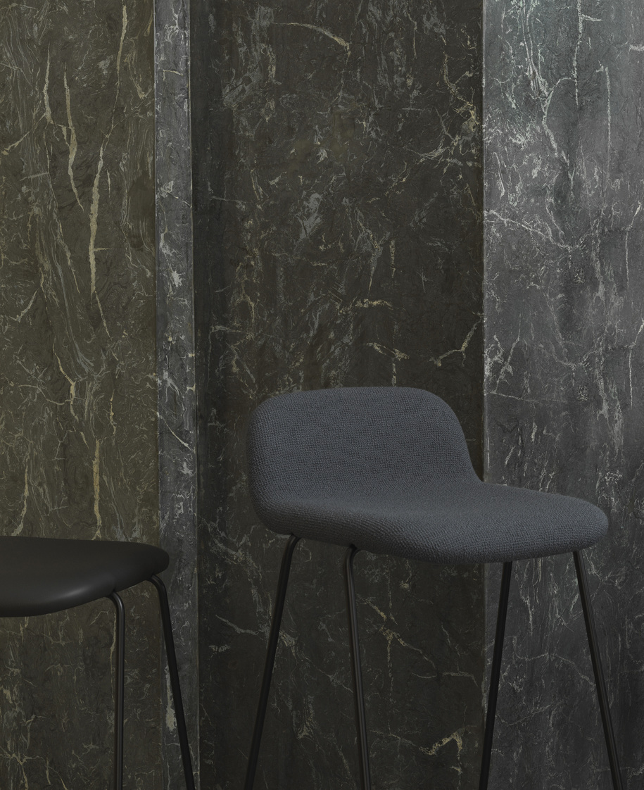 JUST BARSTOOL 75 CM W. BACK STEEL