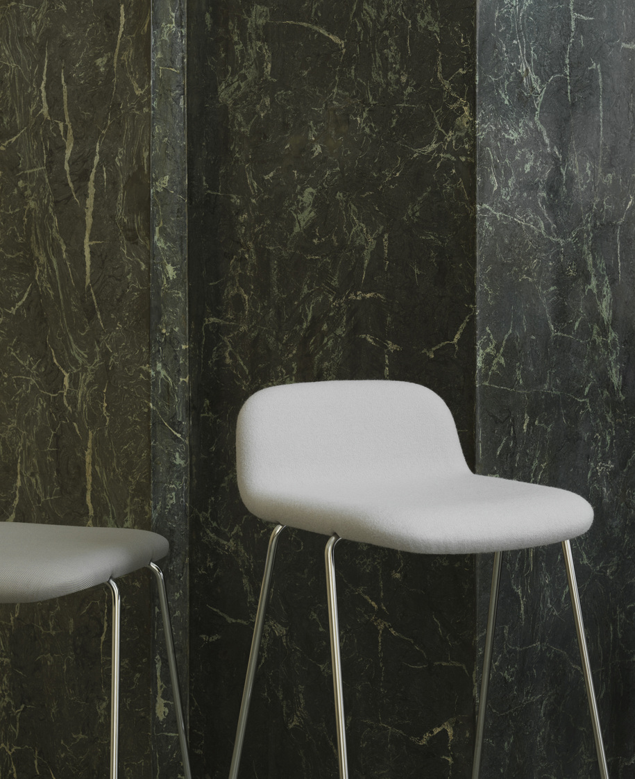 JUST BARSTOOL 75 CM W. BACK STEEL