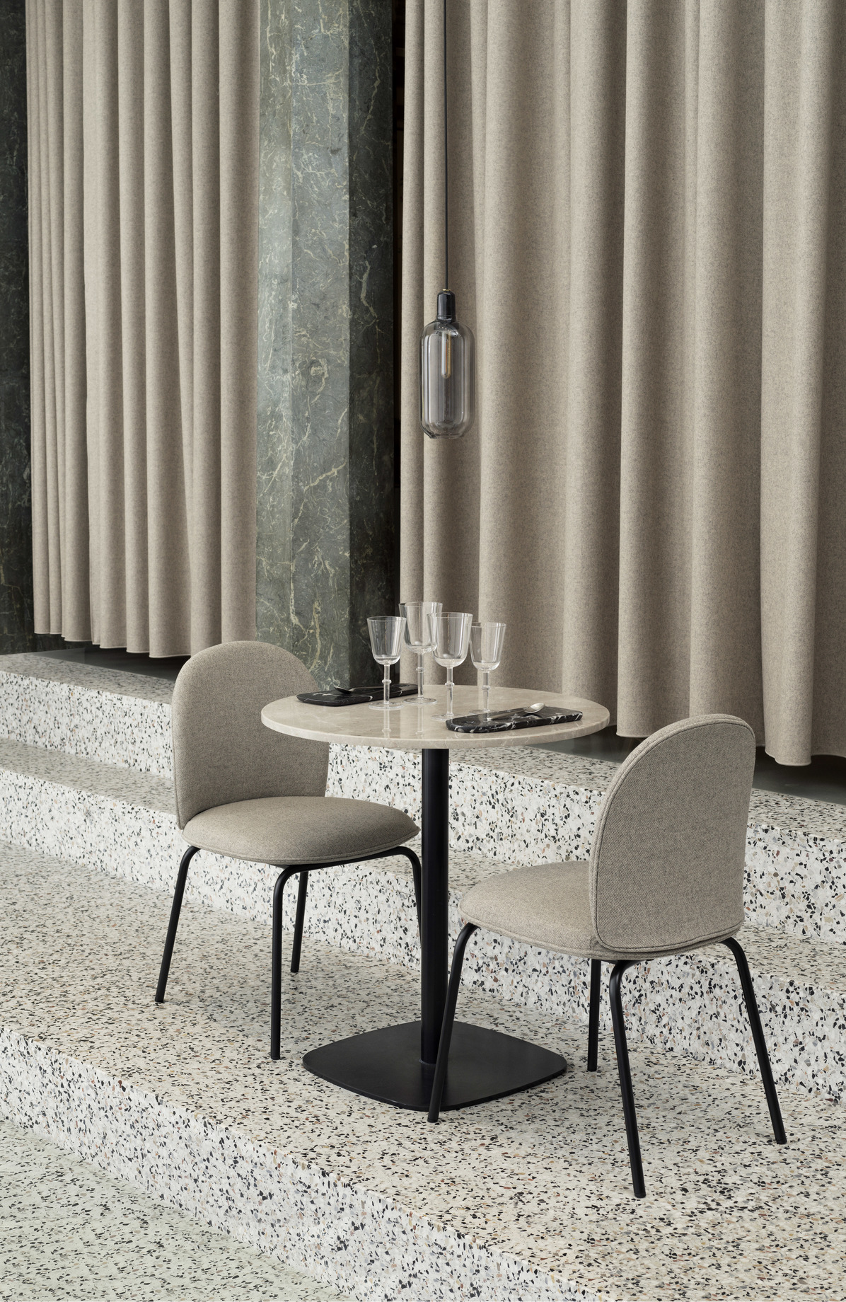 Ace Chair Black Steel