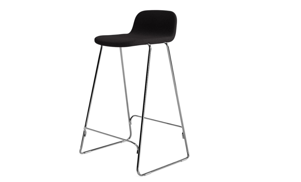 JUST BARSTOOL 65 CM W. BACK STEEL