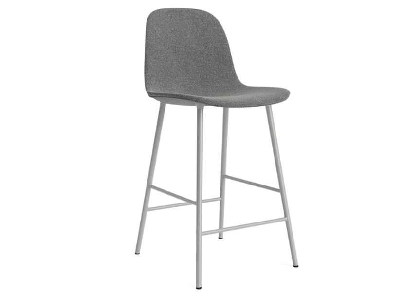 FORM BAR CHAIR 65 CM FULL UPHOLSTERY STEEL