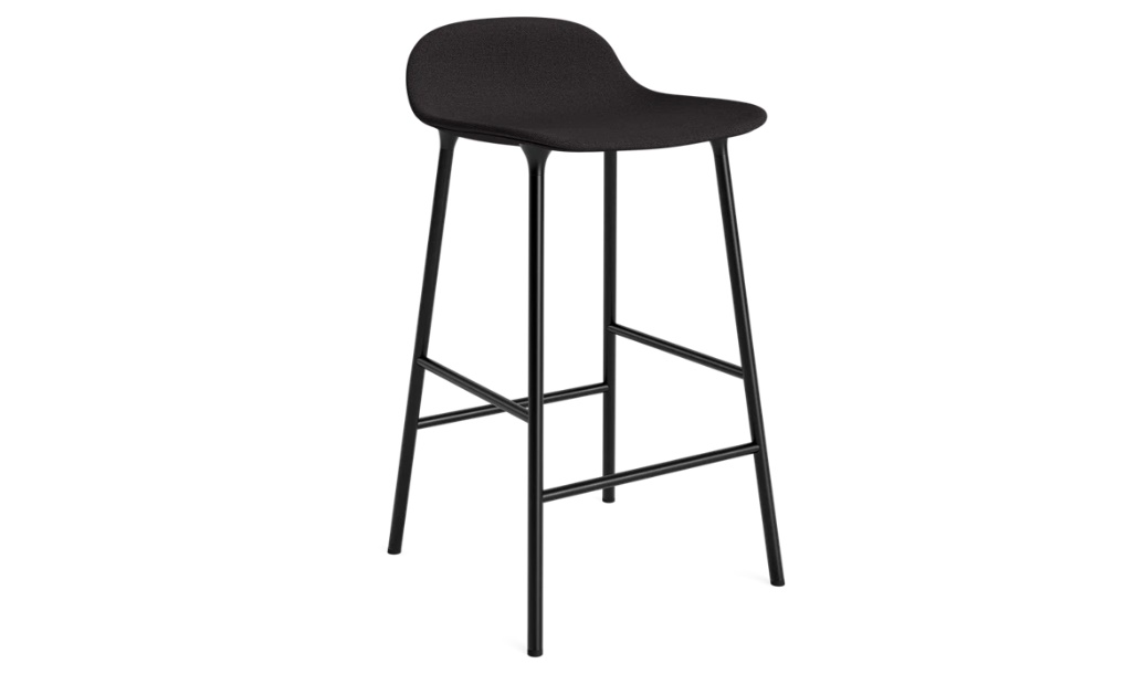 FORM BARSTOOL 65 CM FULL UPHOLSTERY STEEL