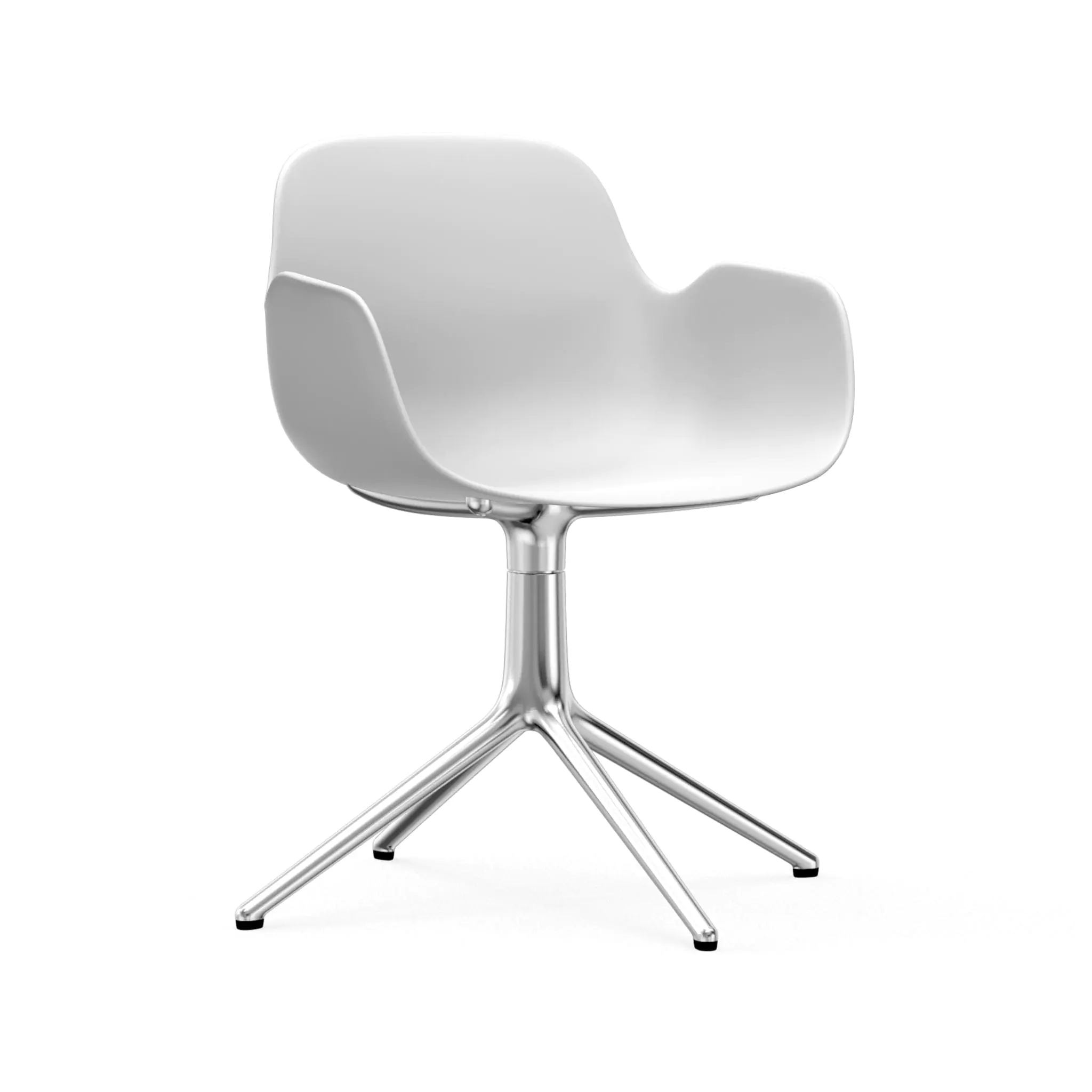 FORM ARMCHAIR SWIVEL 4L ALU