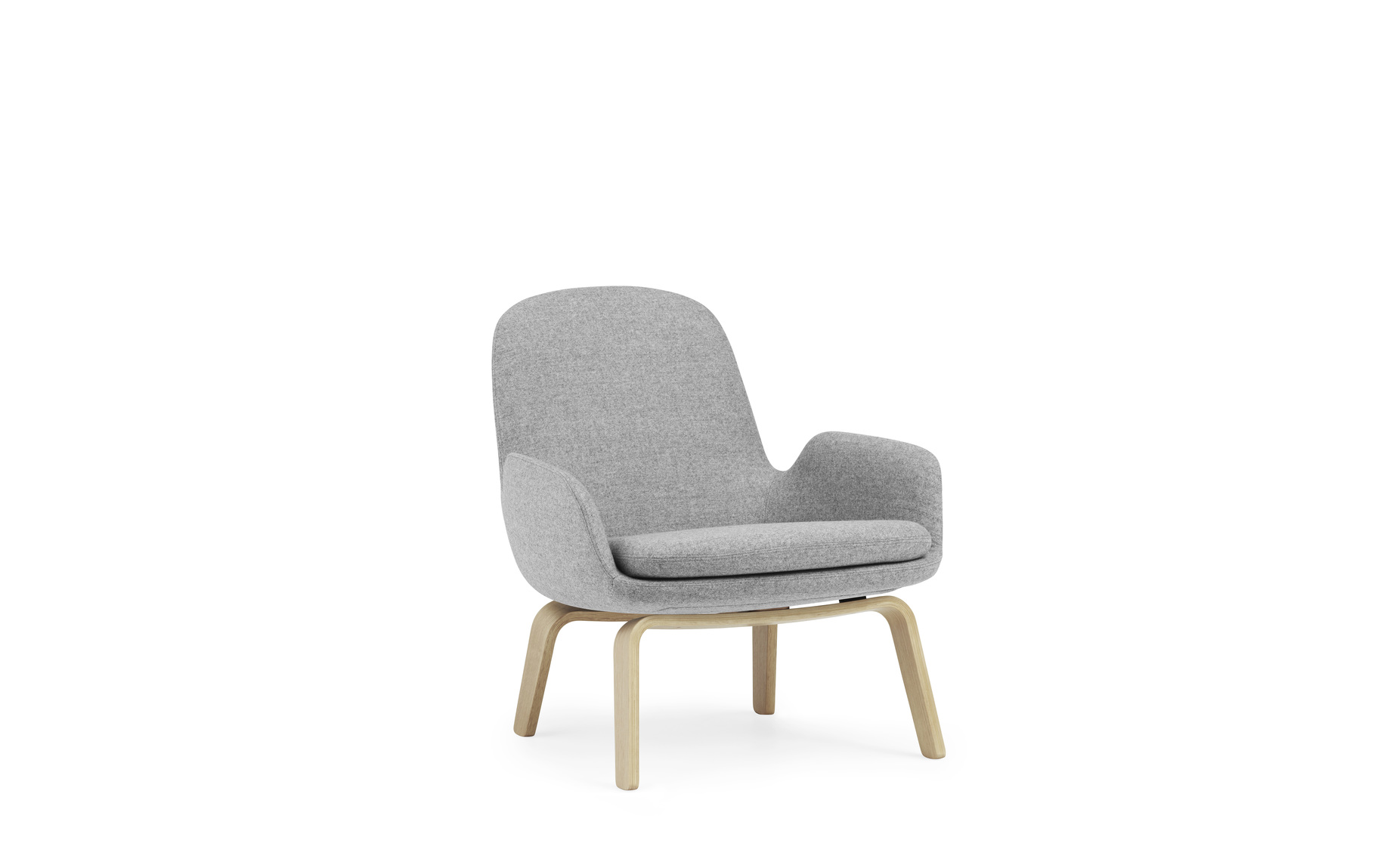 ERA LOUNGE CHAIR LOW WOOD