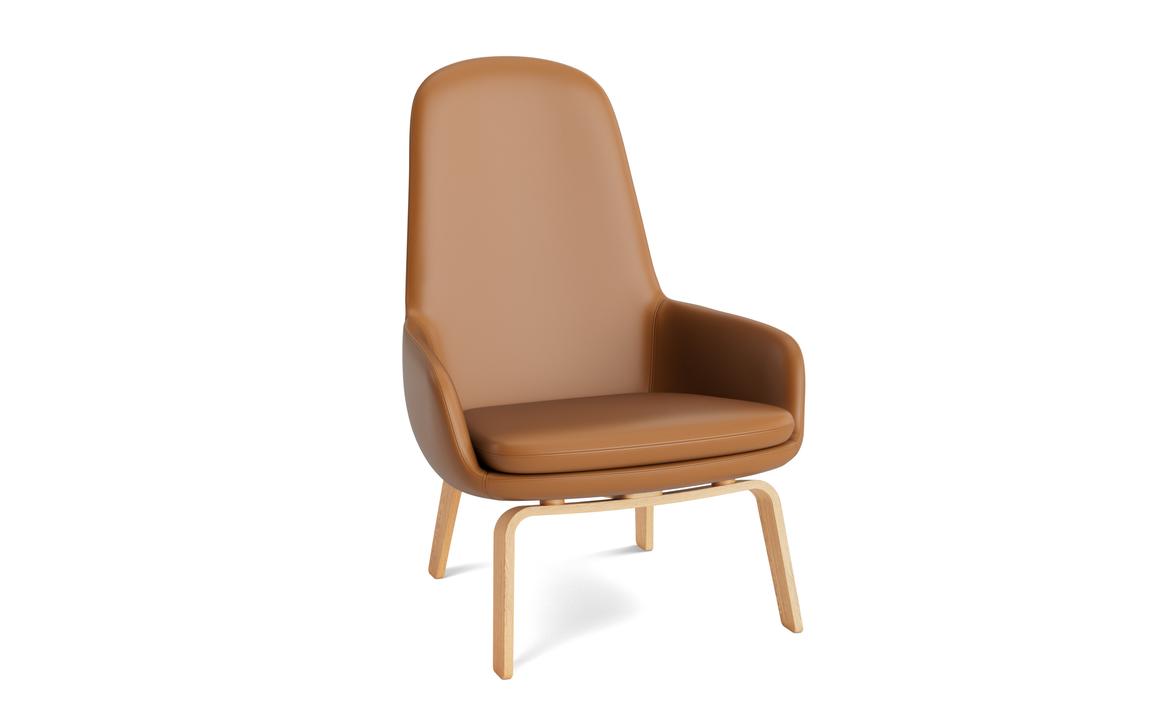 ERA LOUNGE CHAIR HIGH WOOD