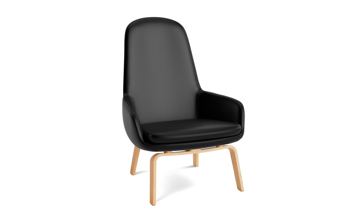 ERA LOUNGE CHAIR HIGH WOOD
