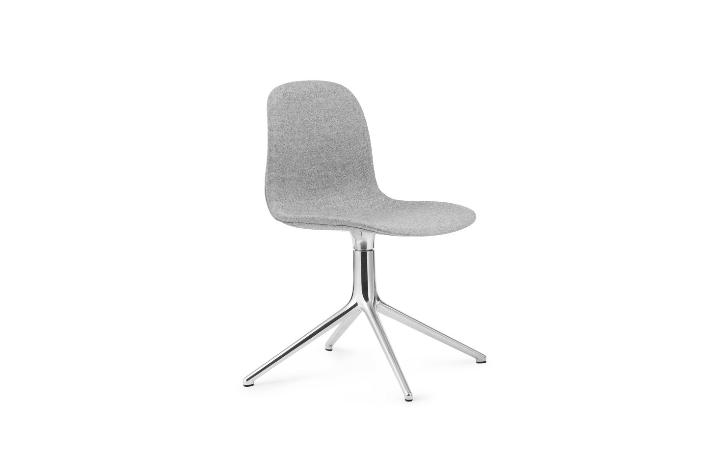 FORM CHAIR SWIVEL 4L FULL UPHOLSTERY ALU