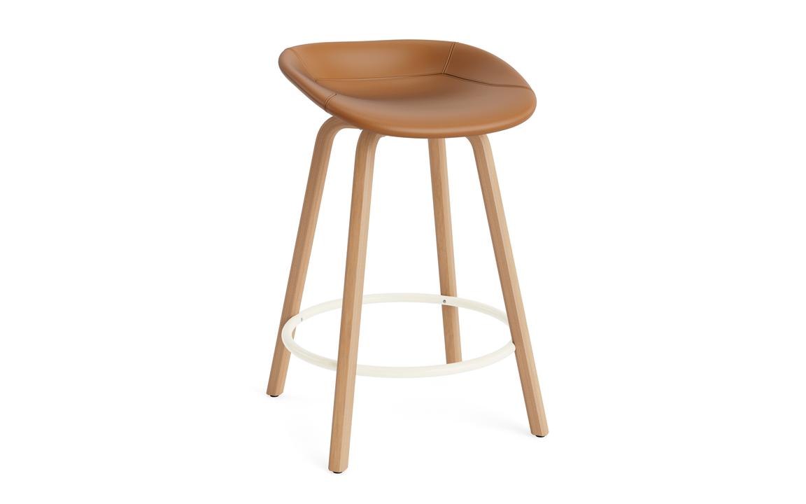 MAT BARSTOOL FRONT UPHOLSTERY WOOD