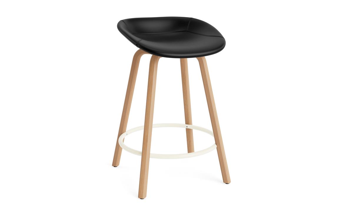 MAT BARSTOOL FRONT UPHOLSTERY WOOD