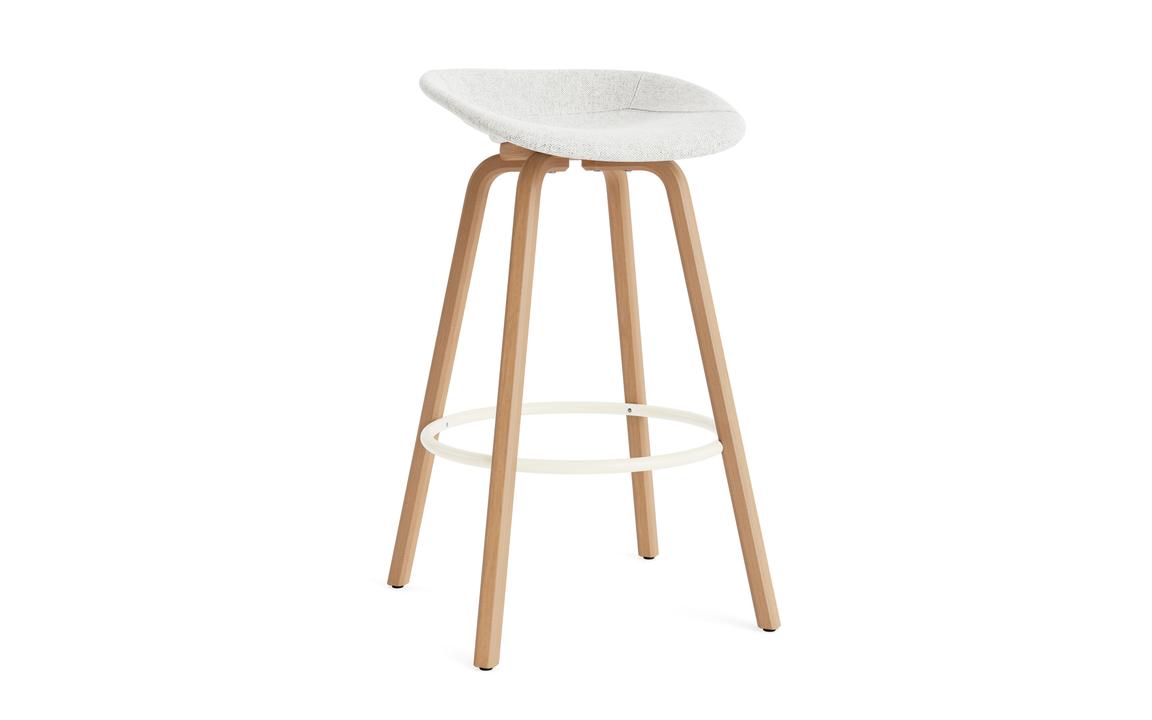 MAT BARSTOOL FRONT UPHOLSTERY WOOD