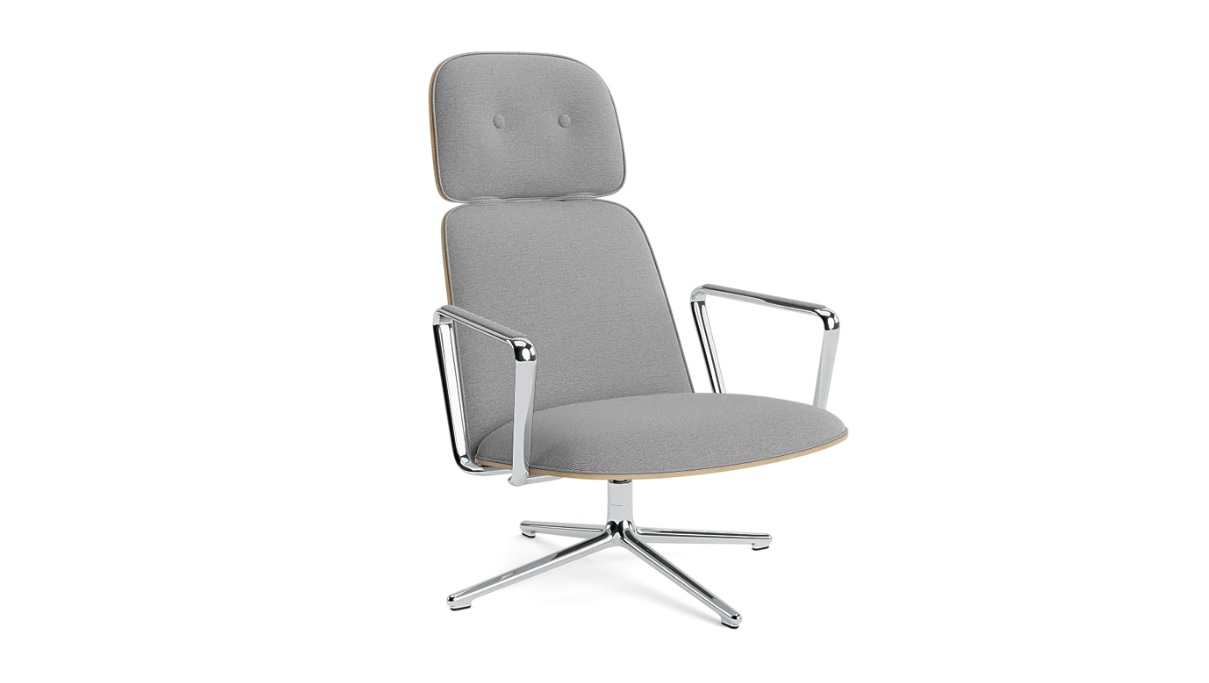 PAD LOUNGE CHAIR HIGH SWIVEL