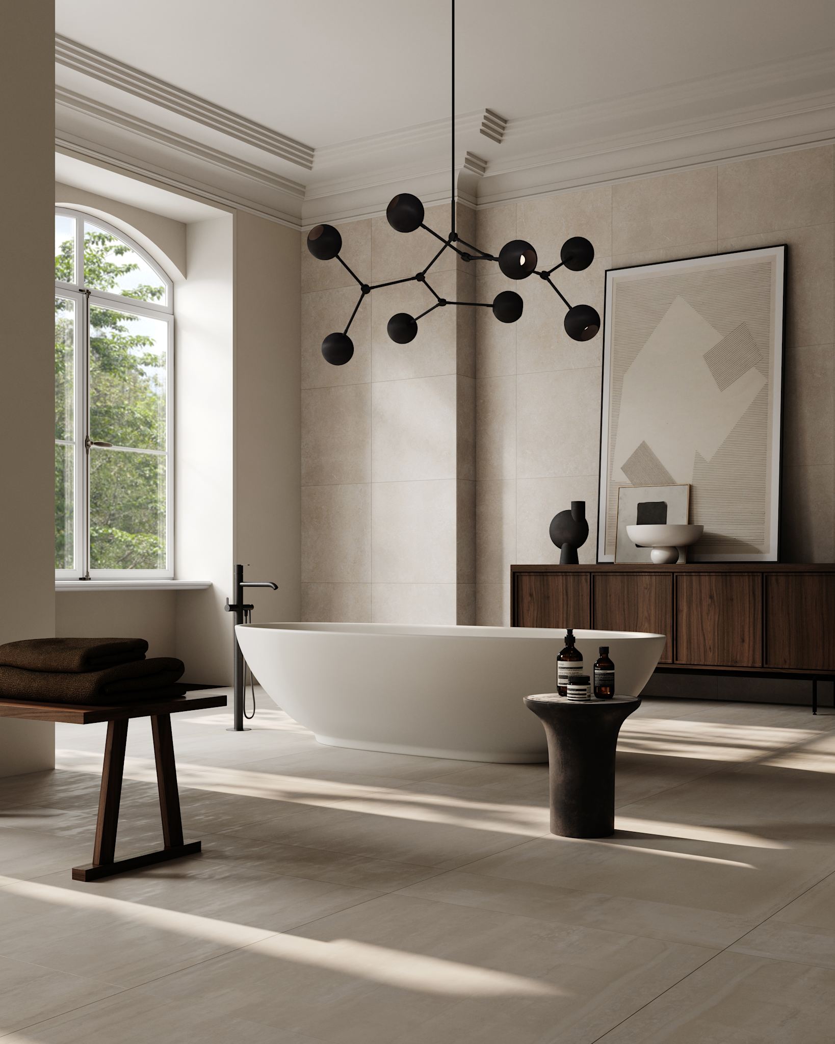 Drop Chandelier Globe