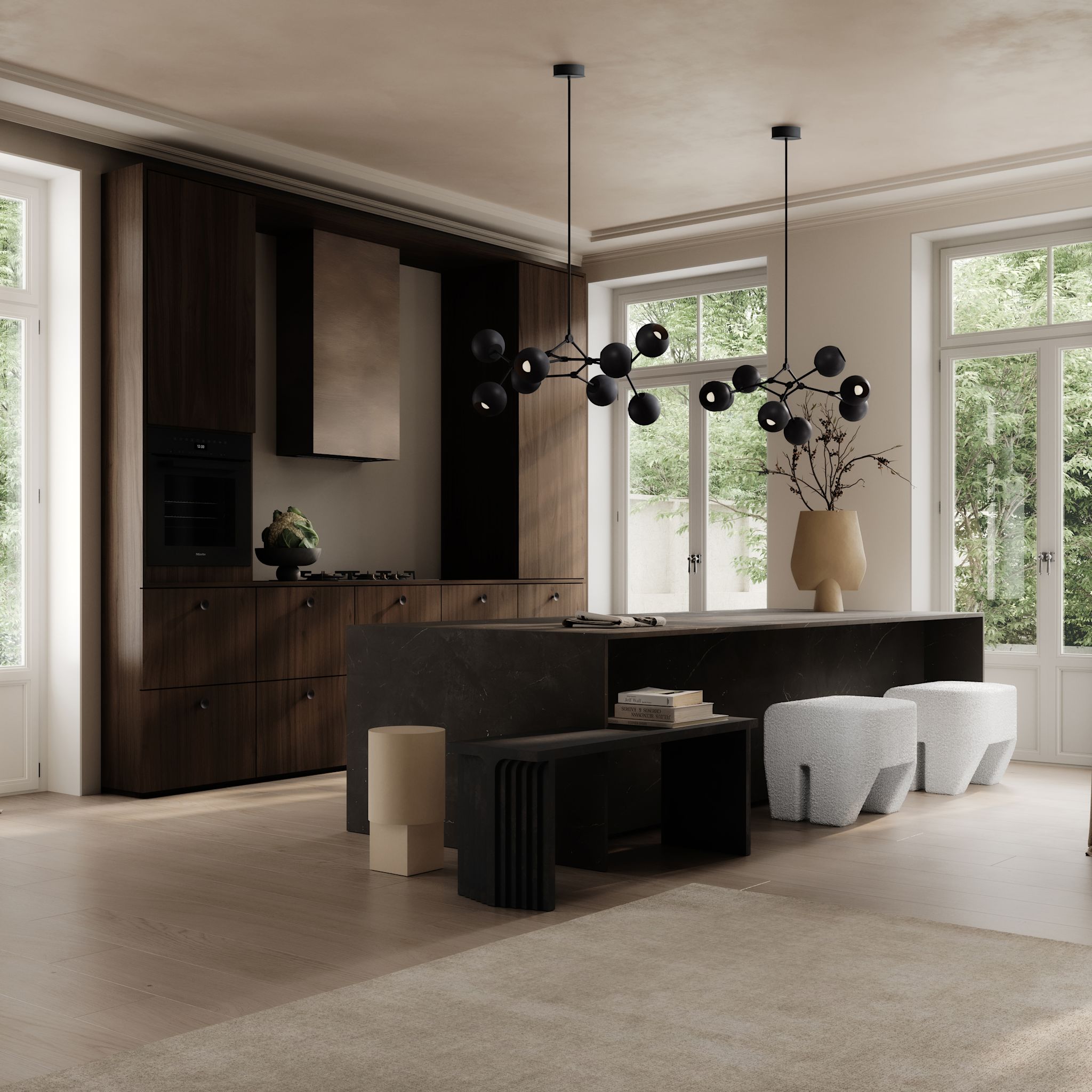 Drop Chandelier Globe