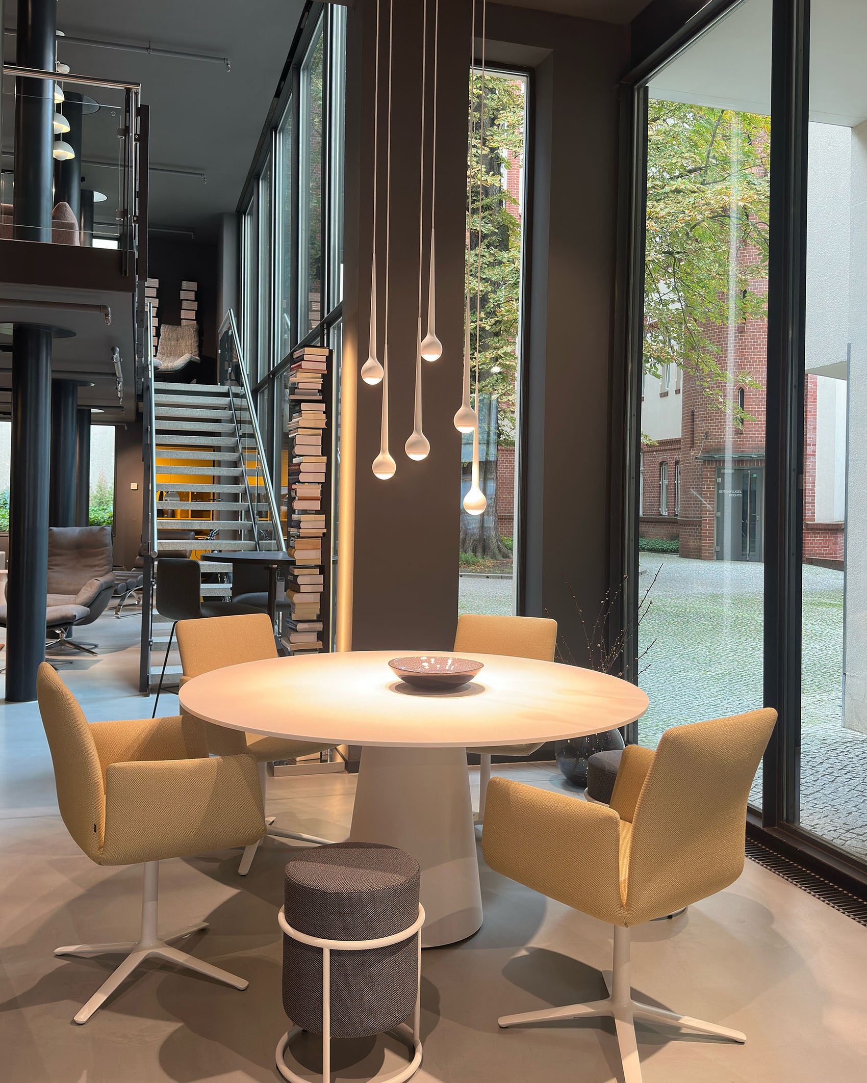 Falling Sun Chandelier