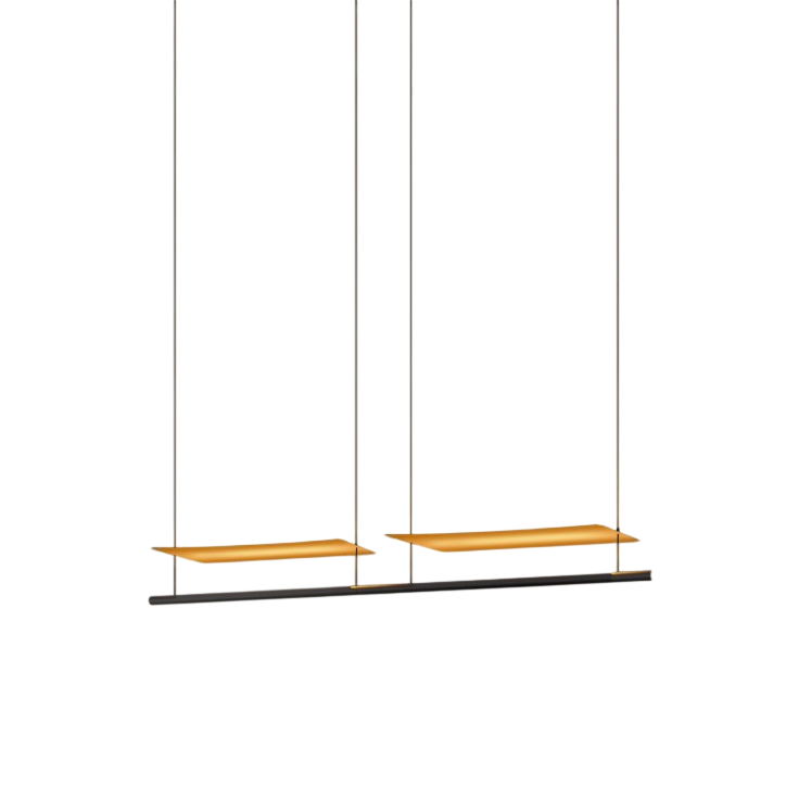 Lámina Dorada 45 pendant