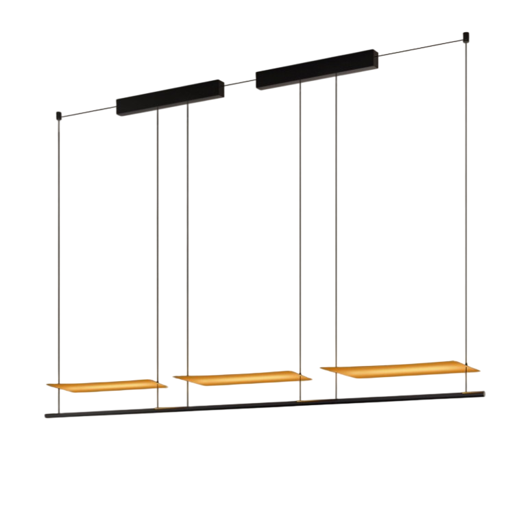 Lámina Dorada 45 pendant