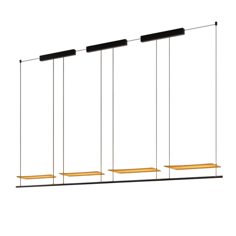 Lámina Dorada 45 pendant