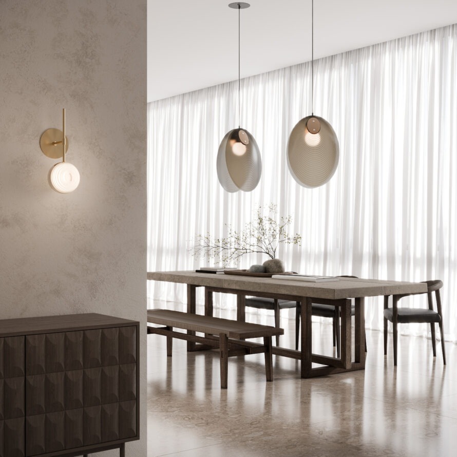 Dark & Bright Star wall lamp