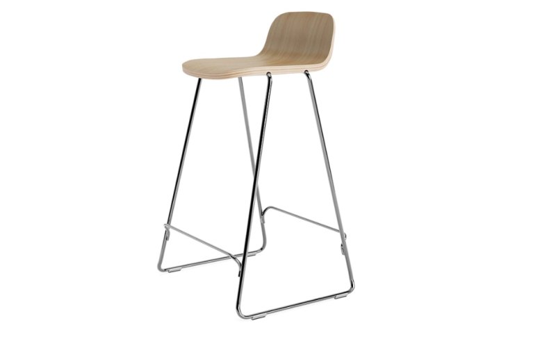 JUST BARSTOOL 65 CM W. BACK STEEL