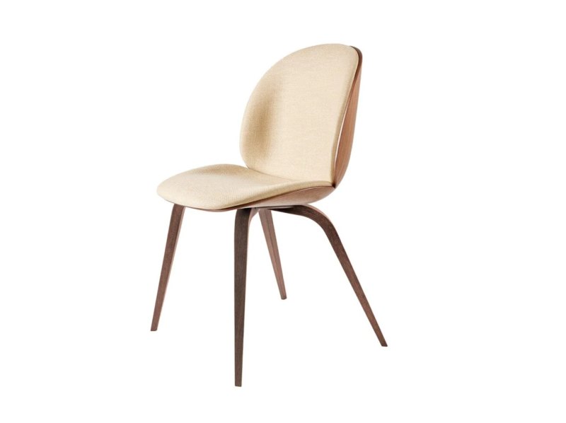 Beetle Dining Chair Wood base