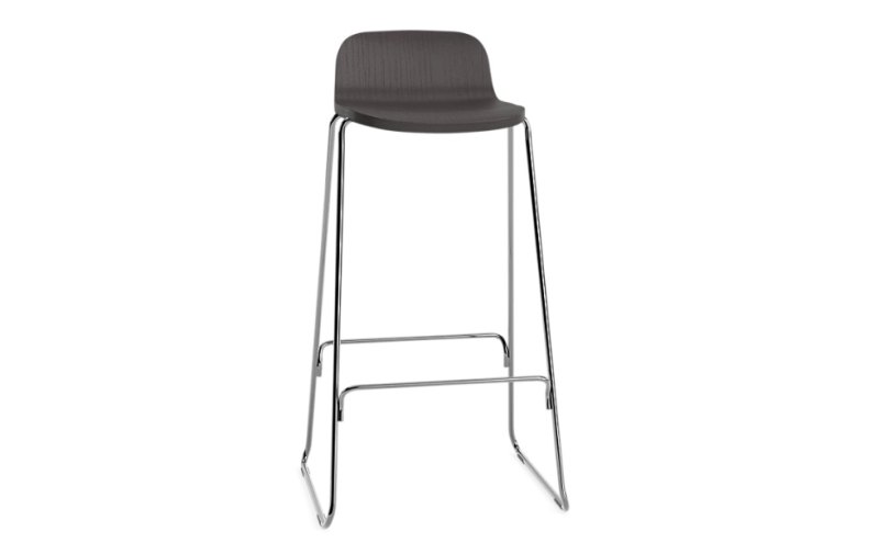 JUST BARSTOOL 75 CM W. BACK STEEL