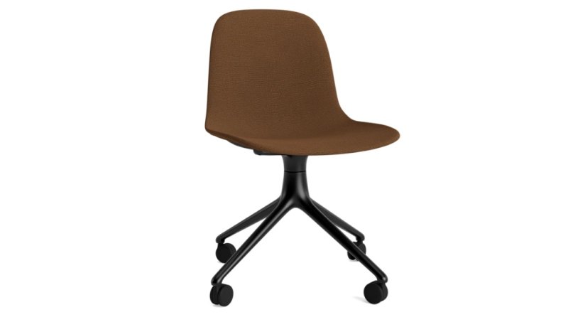 FORM CHAIR SWIVEL 4W FULL UPHOLSTERY ALU